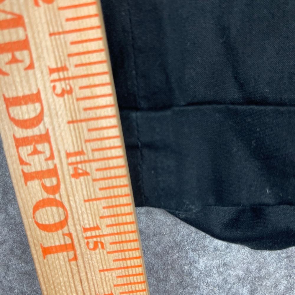 Burberry Golf Womens Black Knee Length Bermuda Shorts Logo Size USA 12 UK 16 - Picture 8 of 13